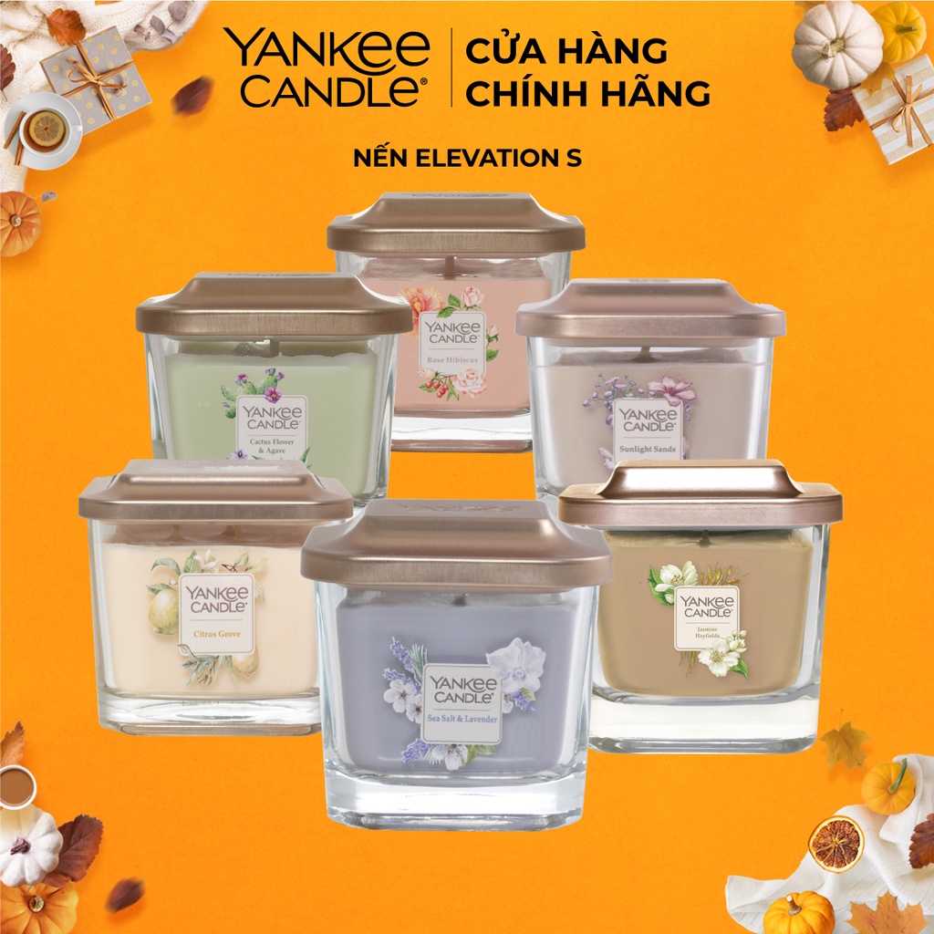Nến thơm sáp đậu nành Elevation CHÍNH HÃNG Yankee Candle - Size S 96g (nhiều mùi)