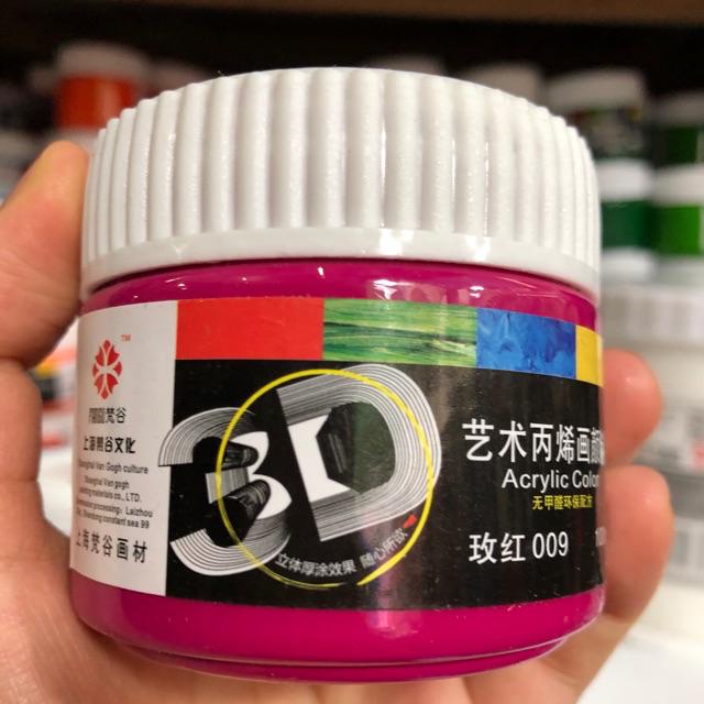 Màu acrylic 3d 100ml- link 2 màu lạ