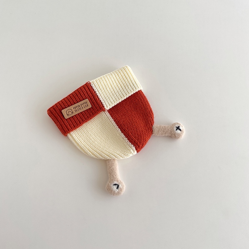 Mũ Len Dệt Kim Đính Đôi Mắt Siêu Dễ Thương Cho Bé