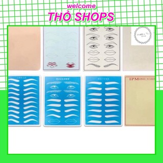 Da giả thực tập phun xăm