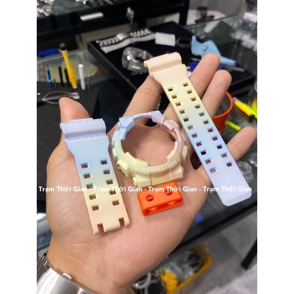 Set vỏ dây đồng hồ Nam Casio G-Shock GA110 màu Galaxy