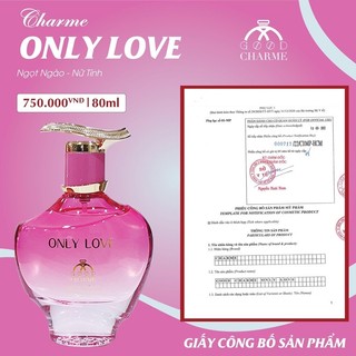 NƯỚC HOA NỮ  ONLY LOVE 80ML