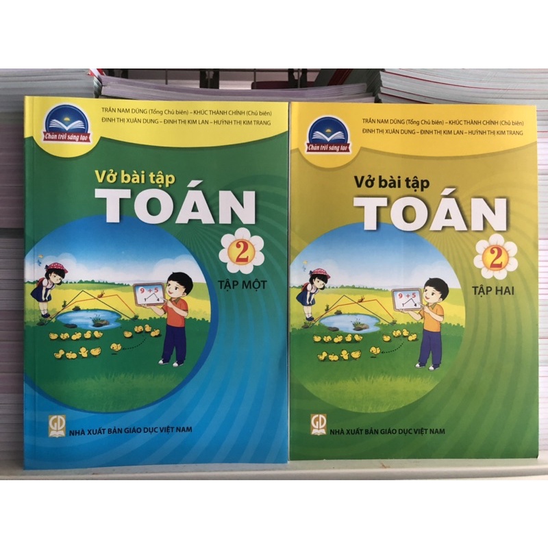 vở bài tập toán lớp 2 (thuộc bộ chân trời sáng tạo)