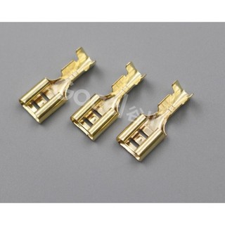 Túi 50 đầu cốt cắm đồng 6.3mm (Hàng sản xuất tại việt nam)
