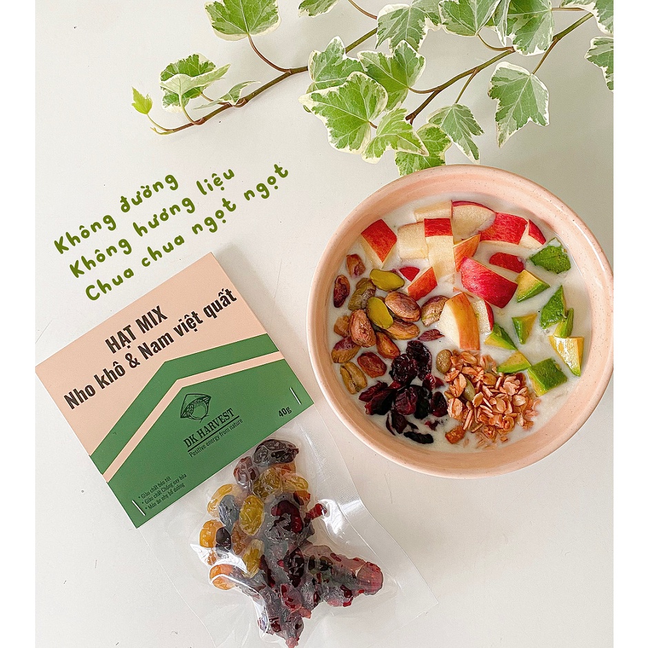 Healthy Trail Mix - Protein trail mix - Gói Hạt Tiện Dụng DK HARVEST