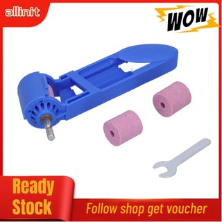Allinit Drill Sharpener Handheld Straight‑Shank ‑Drill Cutting Edge Grinding Too ZI