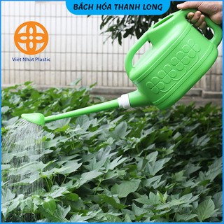 Bình tưới cây vòi sen nhựa Việt Nhật - Ô doa tưới cây vòi dài nhựa PP dày không bị ăn mòn dung tích 4L-6L-10L