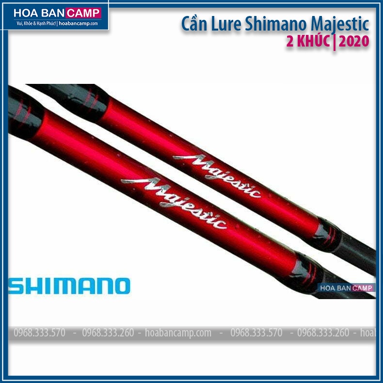 Cần Lure Shimano Majestic Ι 2 Khúc - 2020