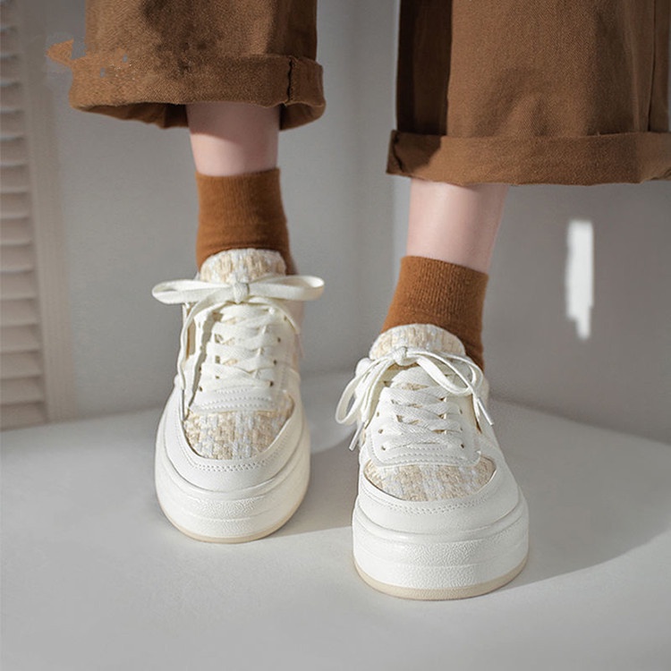 Giày Thể Thao Mùa Hè 2022 Phối Lưới Thoáng Khí Phong Cách Hàn Quốc Cho Nữ