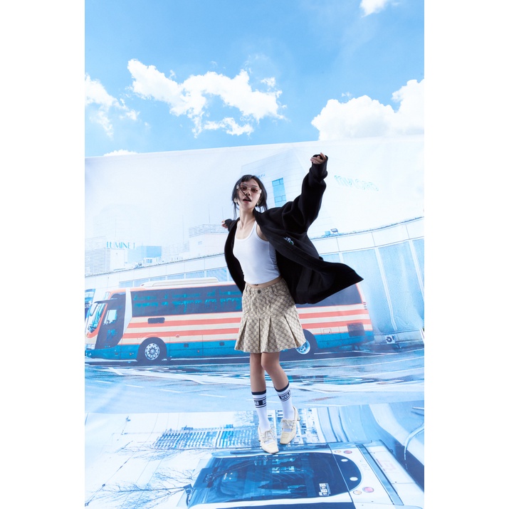 Áo Khoác Nỉ BOO Dáng Rộng Unisex Đính Patch B