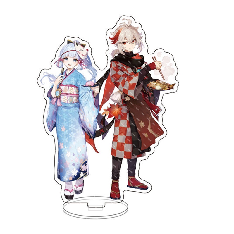 Fed Mô Hình Anime Genshin Va Chạm Bằng Acrylic Dễ Thương Để Bàn Trang Trí Cho Bạn Bè