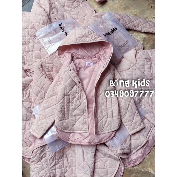 Áo Phao Hoodie Bé Gái Trần Trám WonderNation