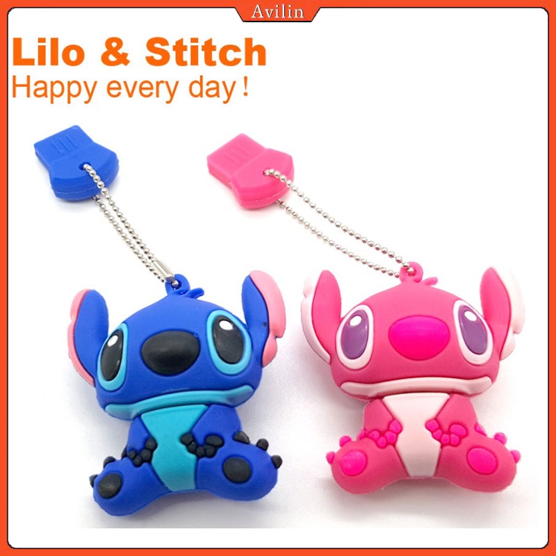 Ổ Đĩa U 128GB Hoạt Hình Lilo & Stitch Thời Trang