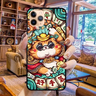 Ốp lưng điện thoại iphone 11-iphone 11 pro-iphone 11 pro max ốp lưng in hình mèo thần tài siêu đẹp