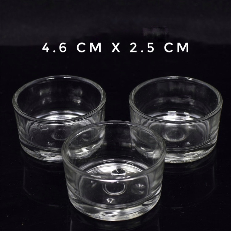 Ly tealight thuỷ tinh tạo kiểu