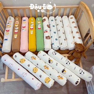 Gối ôm cho bé sơ sinh sợi tre 60 x 12cm.