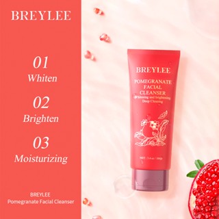 Sữa Rửa Mặt Lựu đỏ BREYLEE kem Giúp Cải Thiện  Làm 100g