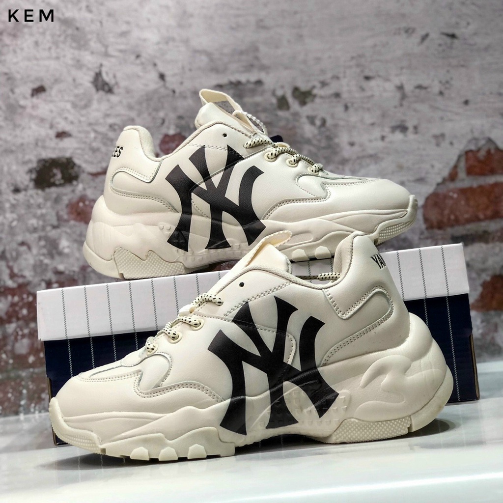 giày mlb nam nữ độn đế 5cm full box bill 5 mẫu , giày thể thao nam nữ sneaker
