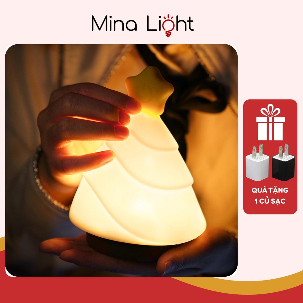 Đèn ngủ silicon để bàn, đèn led trang trí phòng ngủ phòng khách hình các con vật gần gũi và đáng yêu