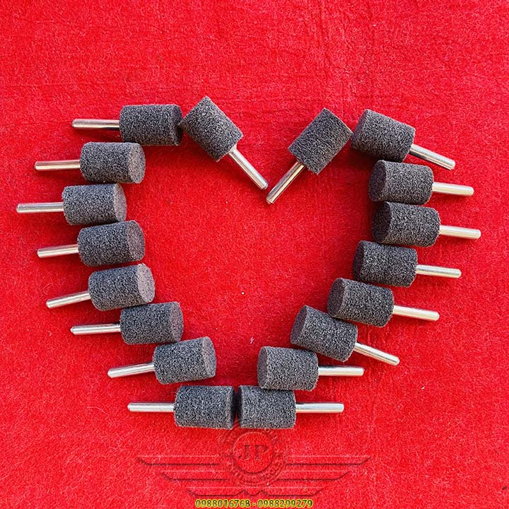 COMBO 10 Nỉ Xám Đánh Bóng, Tạo Xước Inox Hình Trụ