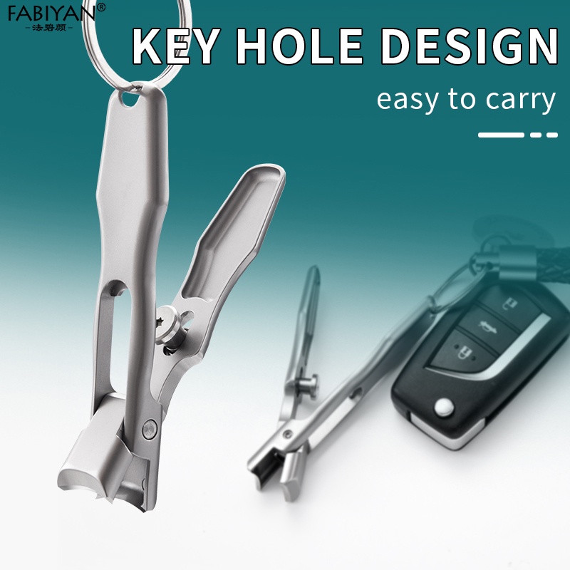 Kềm cắt móng tay FABIYAN bằng thép không gỉ 420