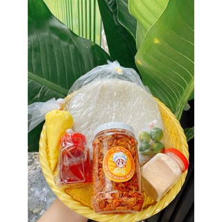 Combo bánh tráng phơi sương mềm dẻo CB3 - Bé Ú
