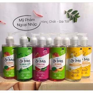Gel rửa mặt daily facial cleanse - st.ives cleansing 200ml nội địa usa