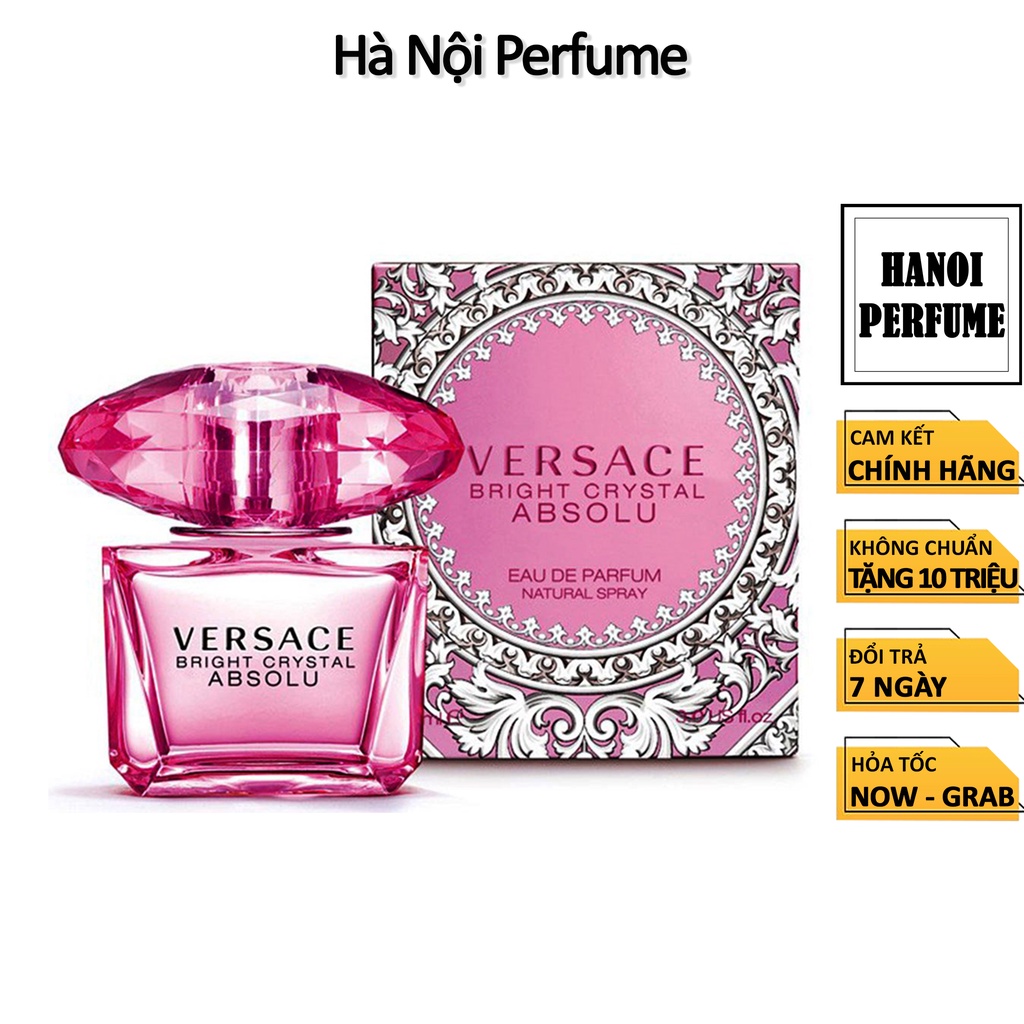 Nước hoa nữ Versace Bright Crystal EDP chai full 90ml Hà Nội Perfume