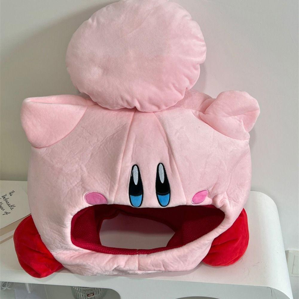 Vỏ Bọc Đầu Ngủ Mềm Mại Màu Hồng Kirby 50 * 45cm Dành Cho Thú Cưng