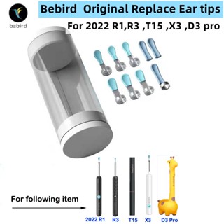 Bebird Ear Cleaner Đầu thay thế Thìa tai cho 2022 R1 R3 T15 X3 D3pro Visual Ear Sticks Bộ công cụ loại bỏ sáp tai