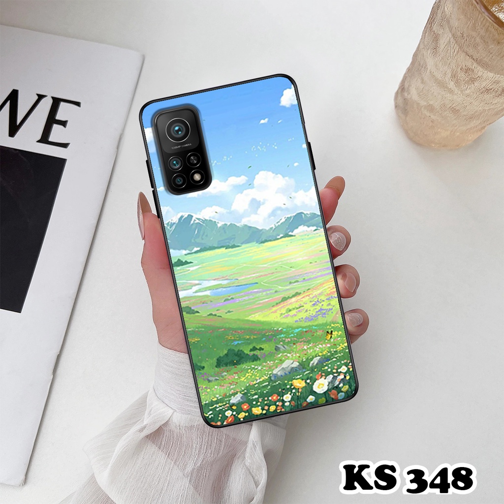 Ốp lưng Xiaomi Mi 10T 5G - Mi 10T Pro 5G - Ốp Xiaomi in hình Cánh đồng hoa - Chất liệu TPU siêu bền