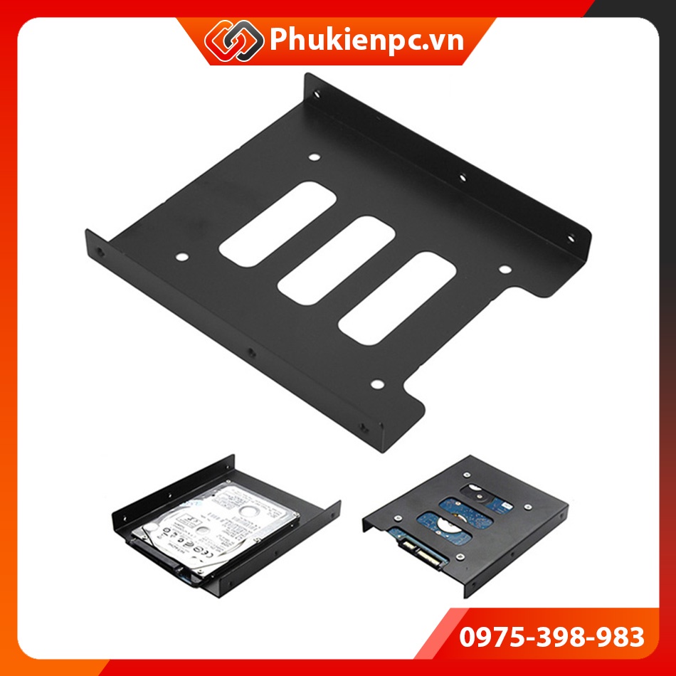Khay, giá lắp ổ cứng HDD SSD 2.5 SATA cho máy tính bàn PC