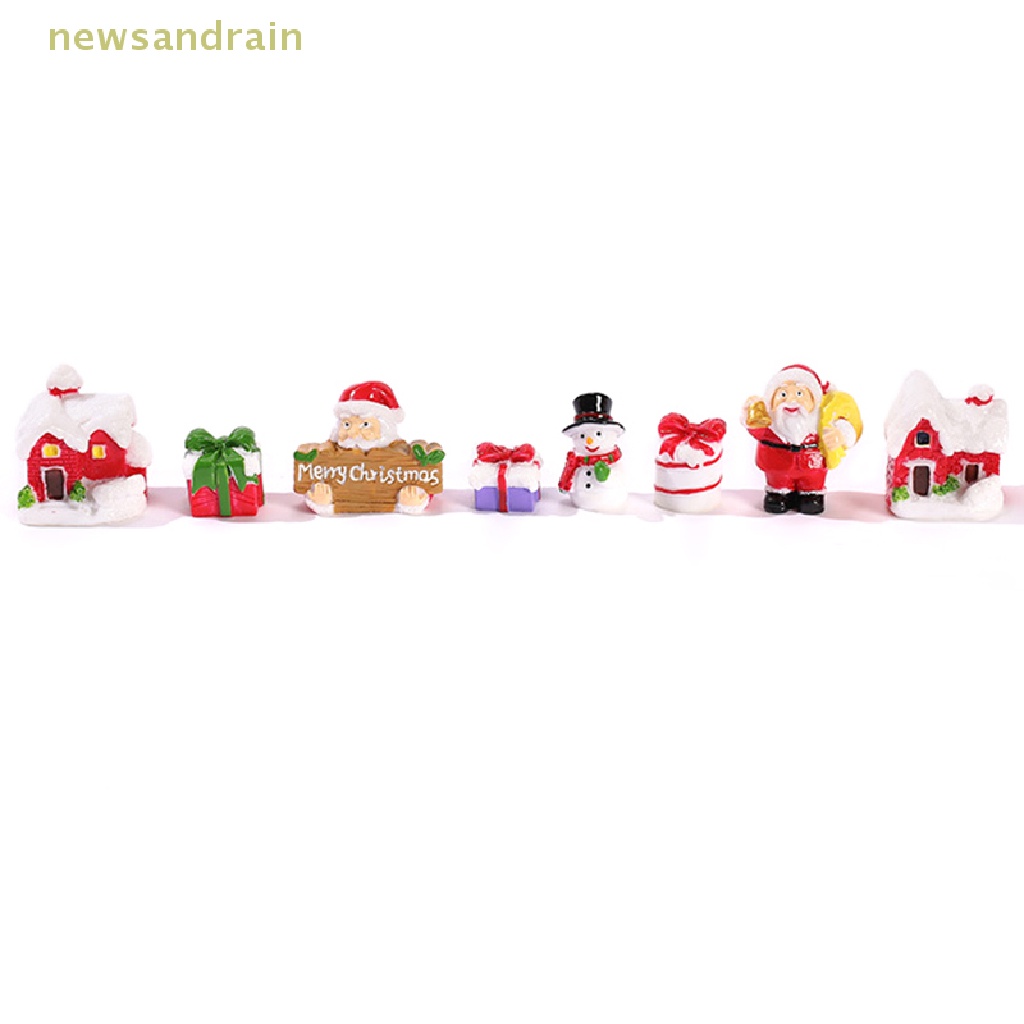 Mô Hình Cây Thông Giáng Sinh Mini Bằng Nhựa Resin Trang Trí Tiểu Cảnh