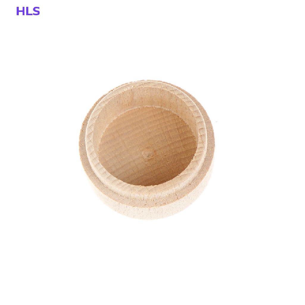 Hộp Gỗ Tròn Đựng Nhẫn Cưới Sang Trọng Ốp
