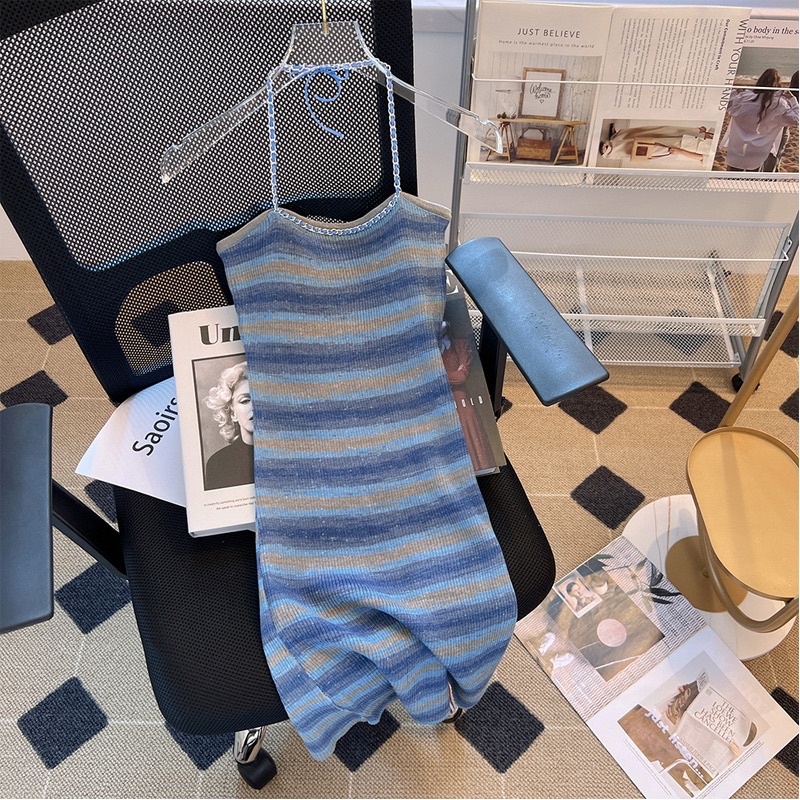 Set Áo Khoác Len Phối Màu Kèm Đầm Yếm Body Siêu Xinh Hàng Quảng Châu Cao Cấp