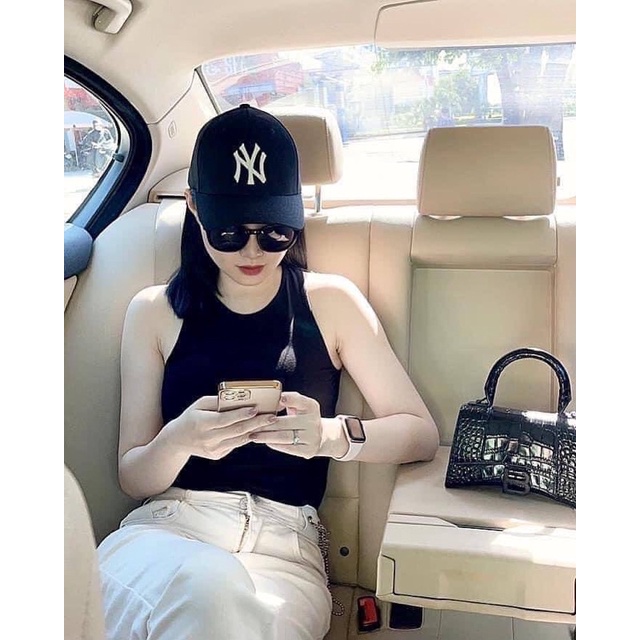 Mũ thêu chữ NY xuất xịn, full tag