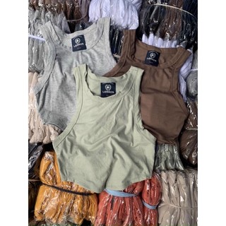 ÁO CROP SÁT NÁCH 3 lỗ- ảnh thật