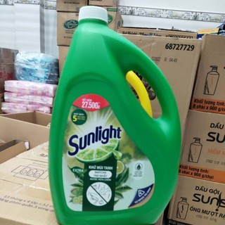 Nước rửa chén sunlight trà xanh 3,6kg