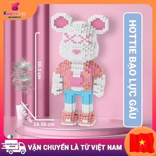 Bearbrick Violence Bear Child Adult Figure Brick Playset assembly