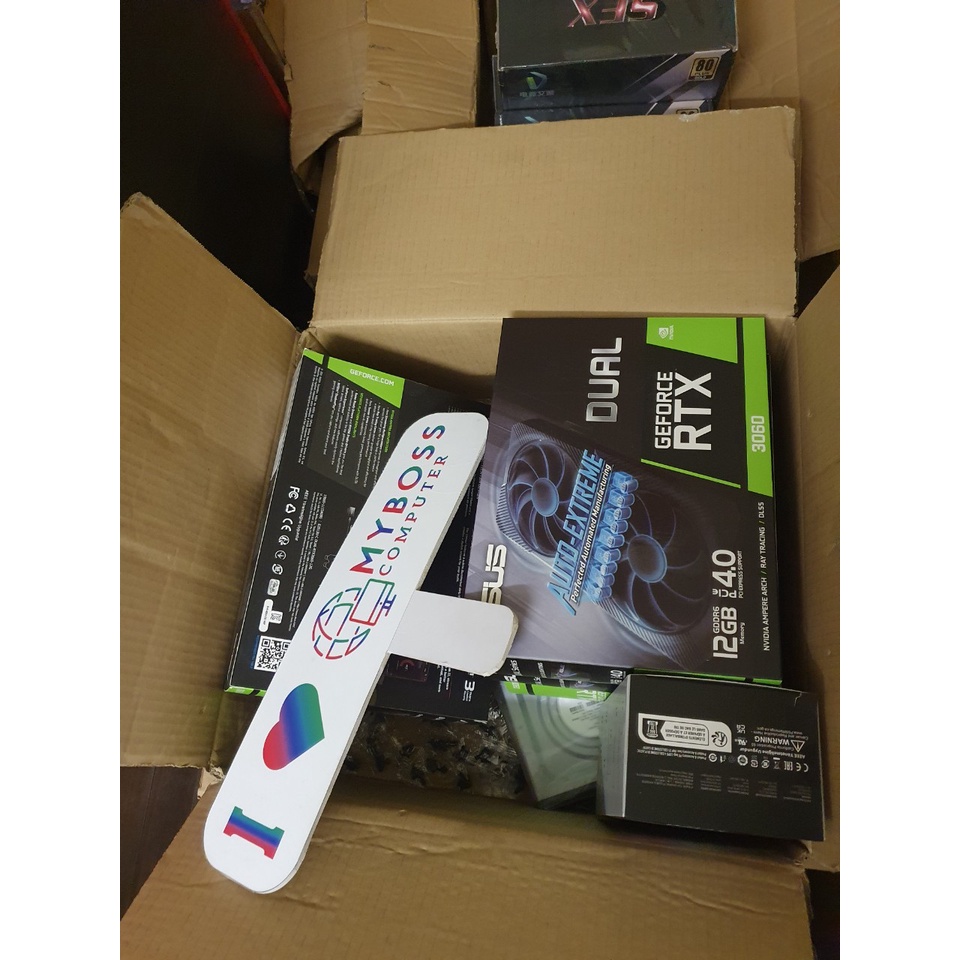 VGA  ASUS DUAL RTX 3060 V2 12GB GDDR6 BH chính hãng 36 tháng