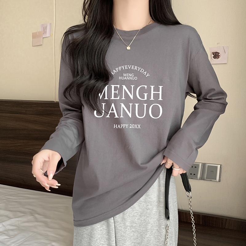 NRVP Áo Thun Nữ Dài Tay Thời Trang Hàn Quốc 2023