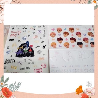 Sẵn sticker, standee album BTS LOVE YOURSELF TEAR, ANSWER