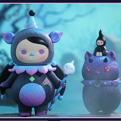 ★Hgtoys★Búp Bê Popmart PUCKY Monster Series Mystery Dùng Trang Trí