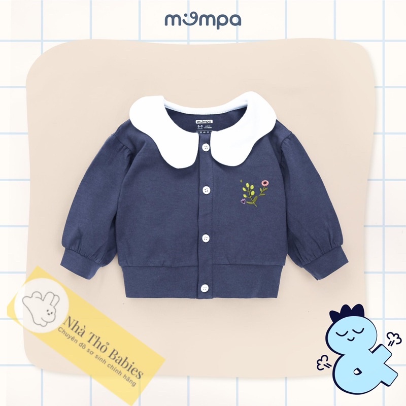 Áo nỉ bé gái Mompa