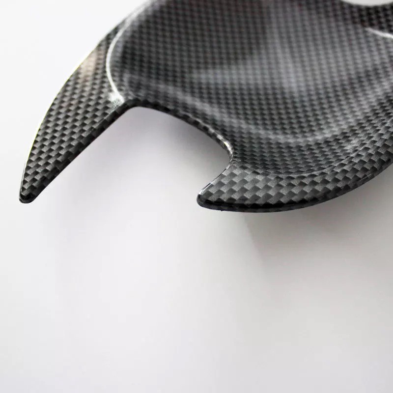 Ốp tay nắm, hõm cửa CARBON xe Toyota Veloz 2022-2023 vân cacbon cao cấp