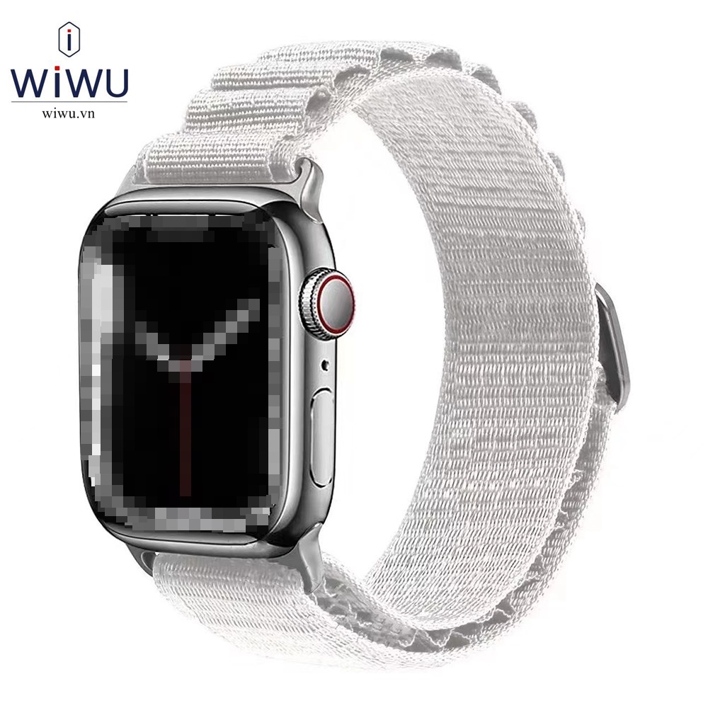Dây đeo vải WIWU Alpine Sport Loop cho đồng hồ thông minh Watch Ultra 49 mm . Watch 6 , 7,  8 , 41 - 45 mm , 40 -44 mm
