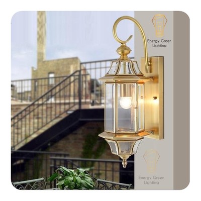 Đèn Gắn Tường Cao Cấp Energy Green Lighting Đồng Nguyên Chất Trang Trí Cổ Điển - 0641 - Bảo hành 12 tháng