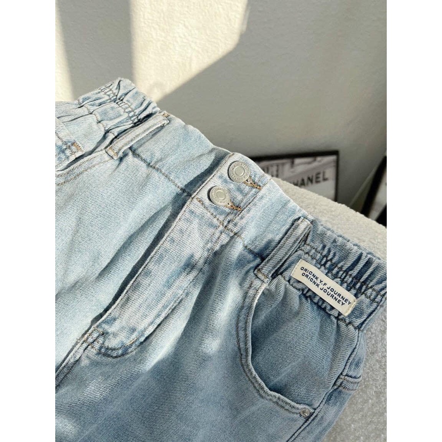 0509QJ- QUẦN BAGGY JEANS CẠP CHUN