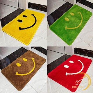 Thảm lót sàn thấm hút tốt màu vàng / đỏ tươi sáng tiện dụng cho gia đình