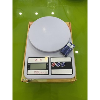 Cân điện tử mini SF-400 kèm pin (7KG)